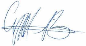 Cyrus Baghelai's signature