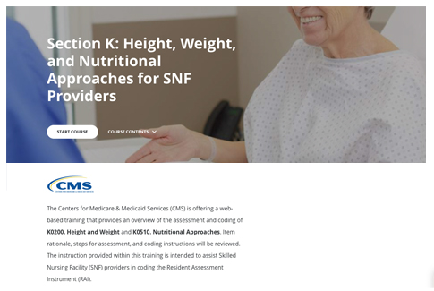 CMS Releases New Course for SNF Providers
