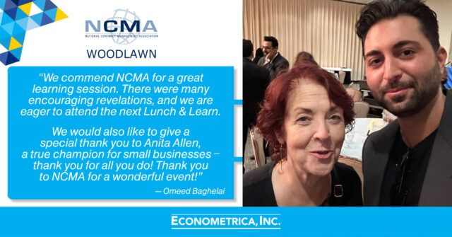 NCMA Conference Lunch and Learn