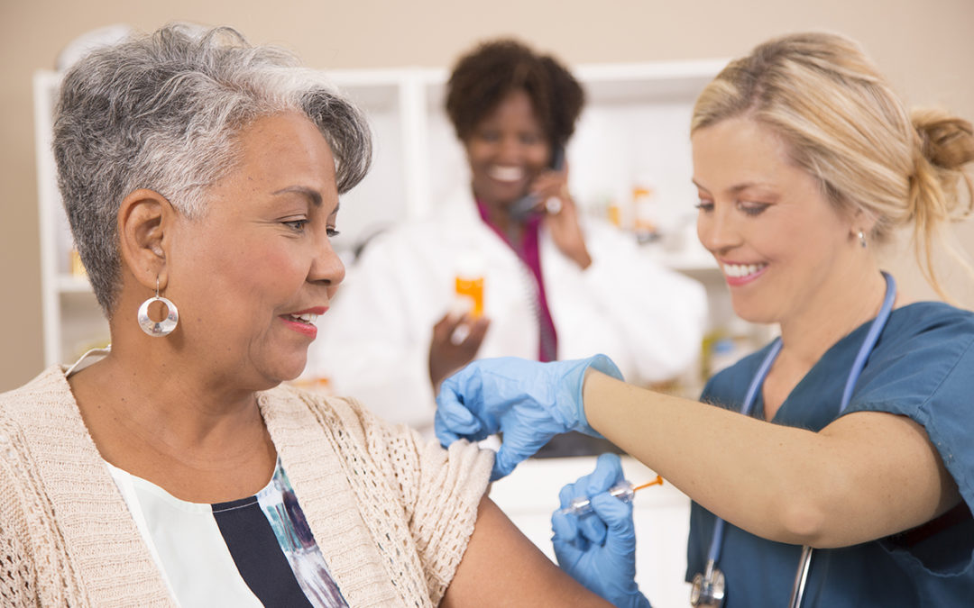 Risk of Serious Flu Complications in the Elderly