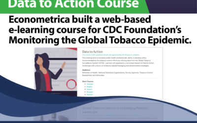 Monitoring the Global Tobacco Epidemic: Data to Action Course