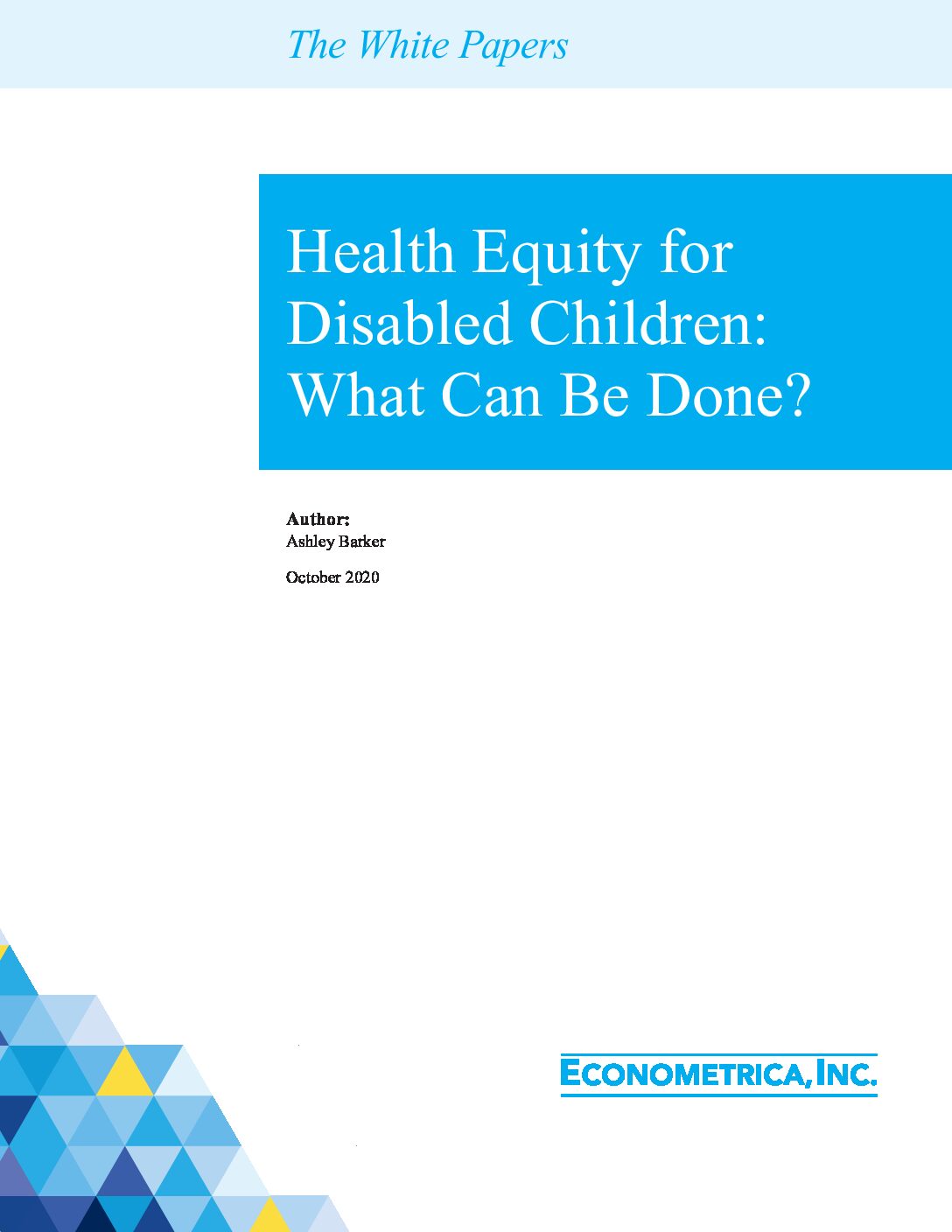 Health Equity White Paper Oct2020 508 1 pdf