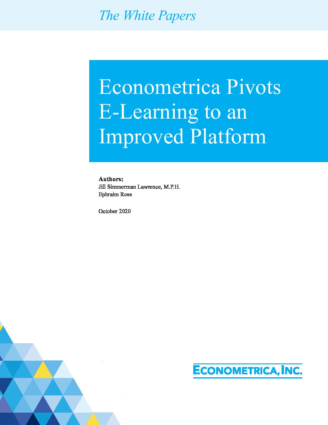 eLearning White Paper Oct2020 1 pdf