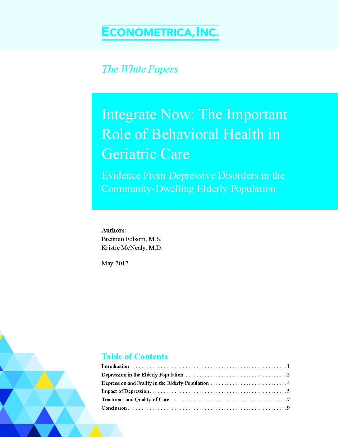 Important Role of Behavioral Health in Geriatric Care 1 pdf