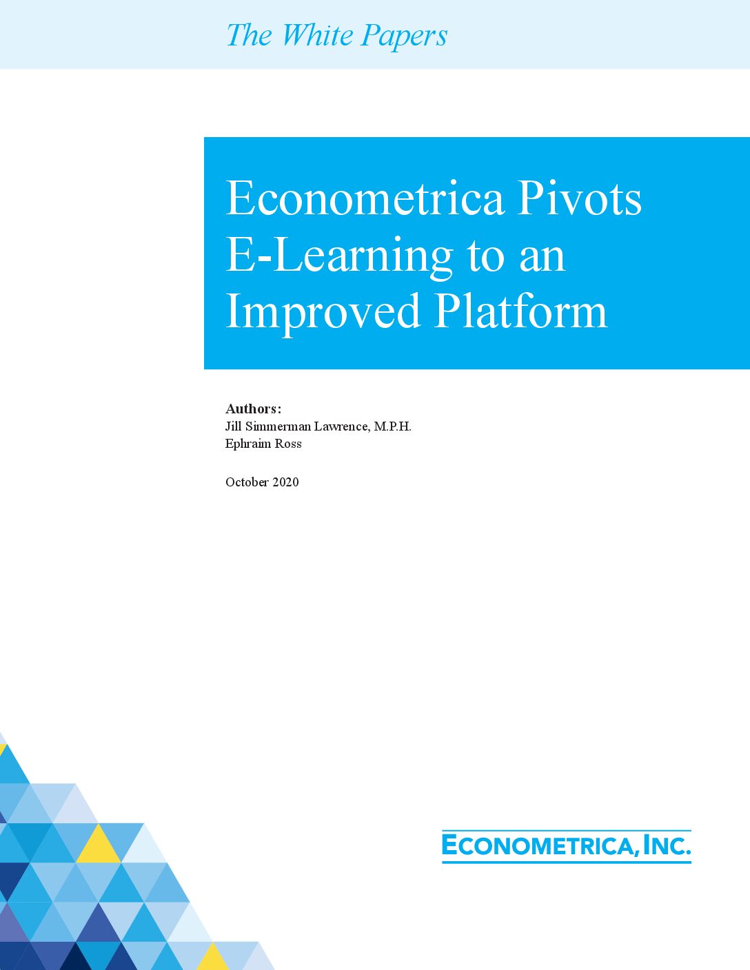 eLearning White Paper Oct2020 pdf